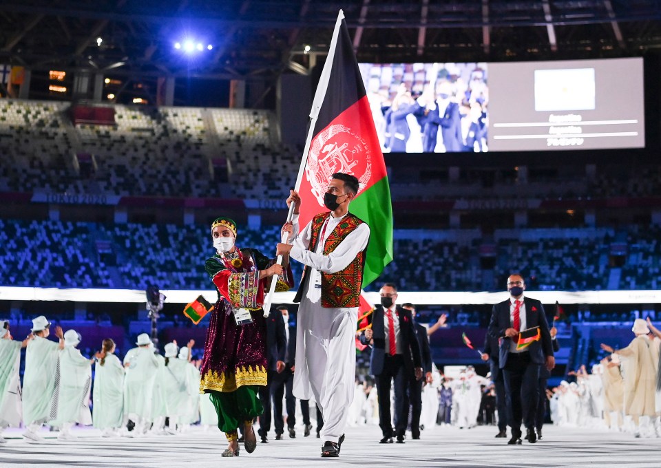 La star du taekwondo était porte-drapeau avec Kimia Yousofi pour l'Afghanistan à Tokyo 2020, mais a depuis fui les talibans