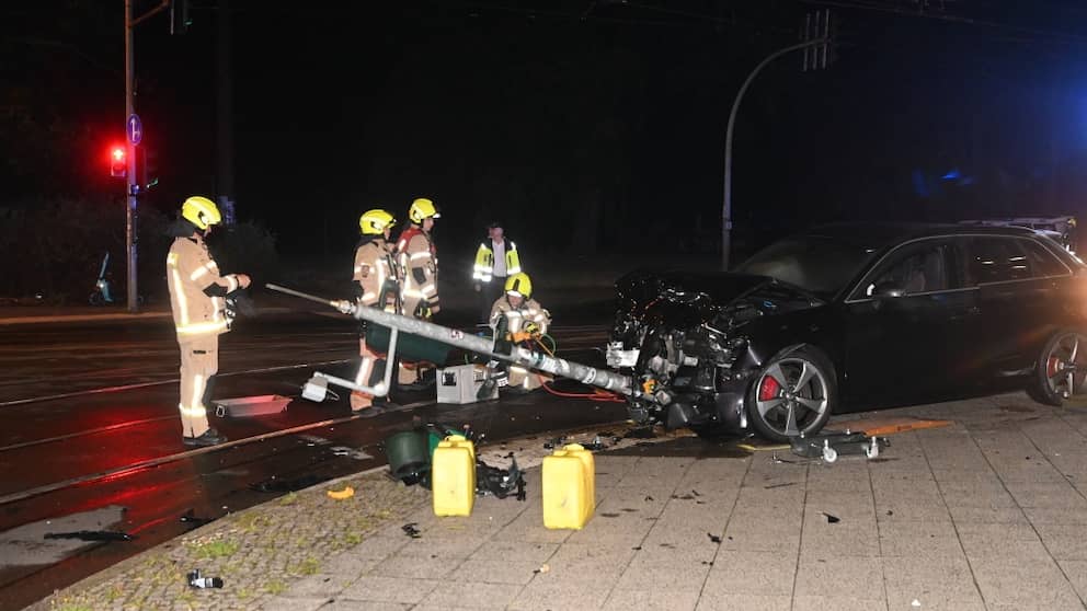 C'est ici que s'est terminé l'accident du conducteur ivre