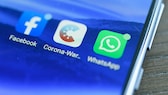 WhatsApp sans SIM : logo Messenger sur smartphone