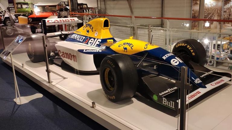 Williams FW15C avec une boîte de vitesses CVT de DAF (photo : DAF Museum/Ad van Geel)