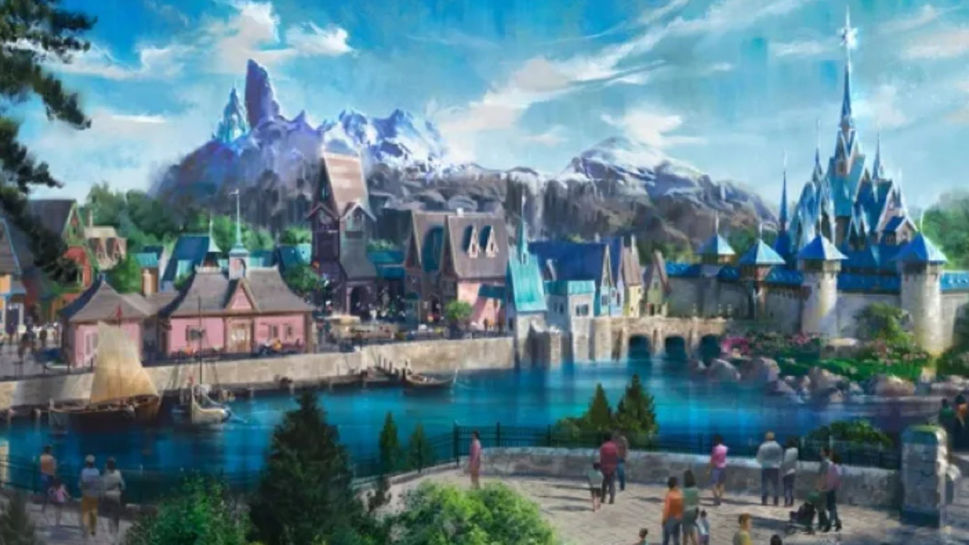 Premier aperçu de la nouvelle attraction Frozen de Disneyland alors que le parc à thème dévoile une énorme « transformation »