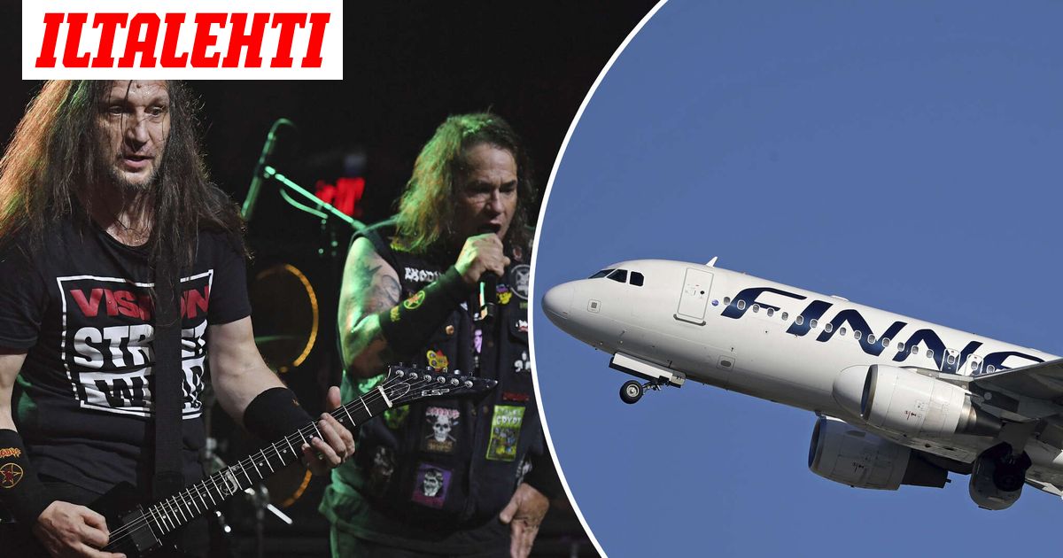 Les légendes du metal ont été déçues par Finnair : "Nous avons attendu des heures"