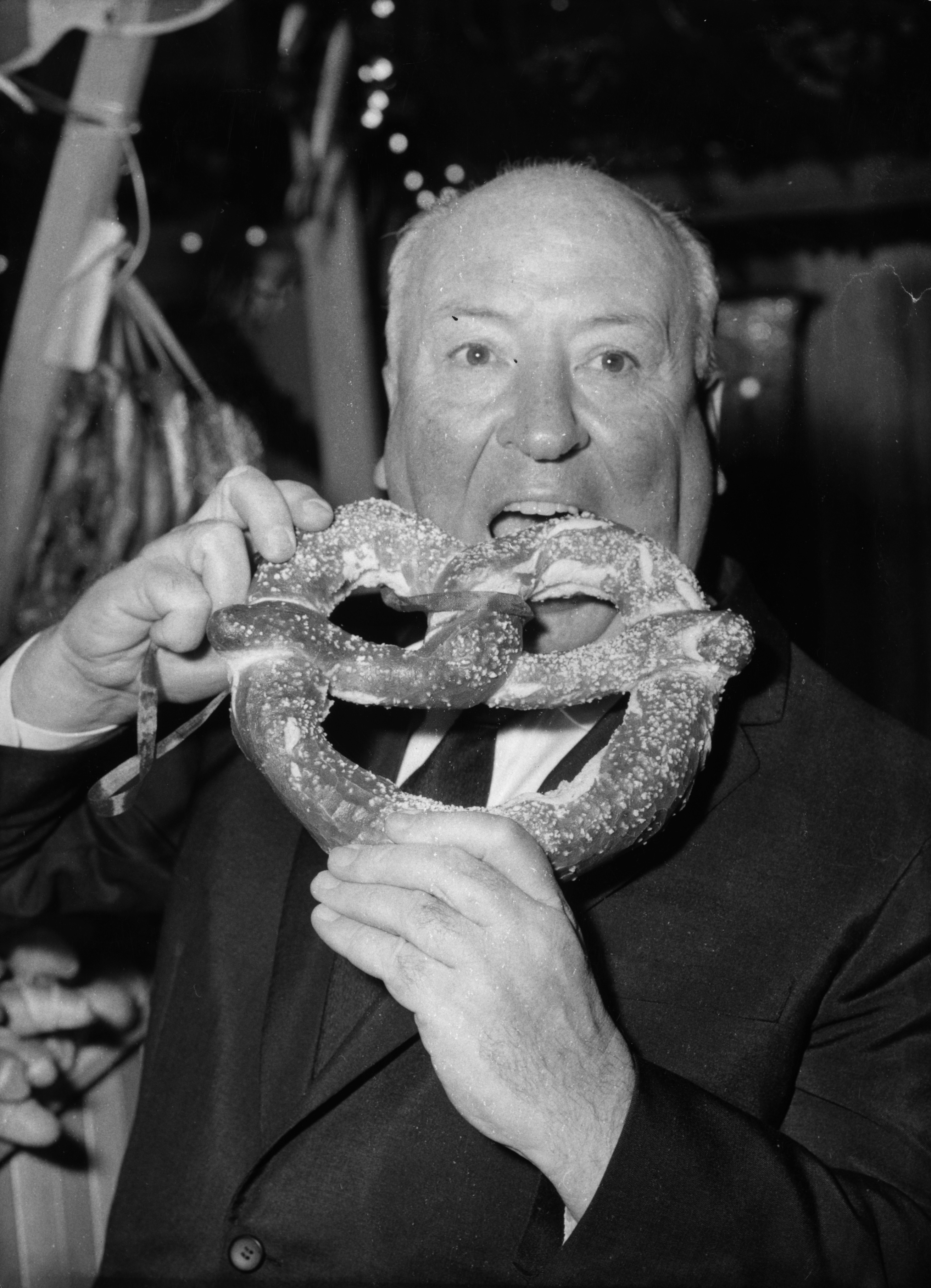 Hitchcock mord dans un bretzel