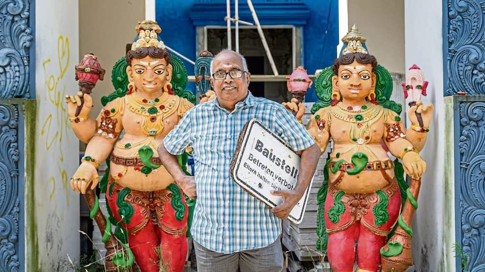 A dirigé le BZ autour du site : Vilwanathan Krishnamurthy, membre du conseil d'administration de la Sri Ganesha Hindu Temple Association