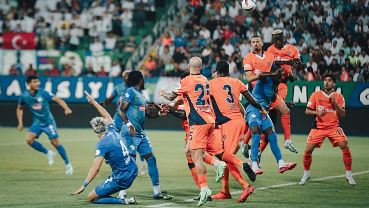 Çaykur Rizespor 1-1 RAMS Başakşehir (RESULTAT DU MATCH – RÉSUMÉ) Il n’y a pas eu de vainqueur à Rize !