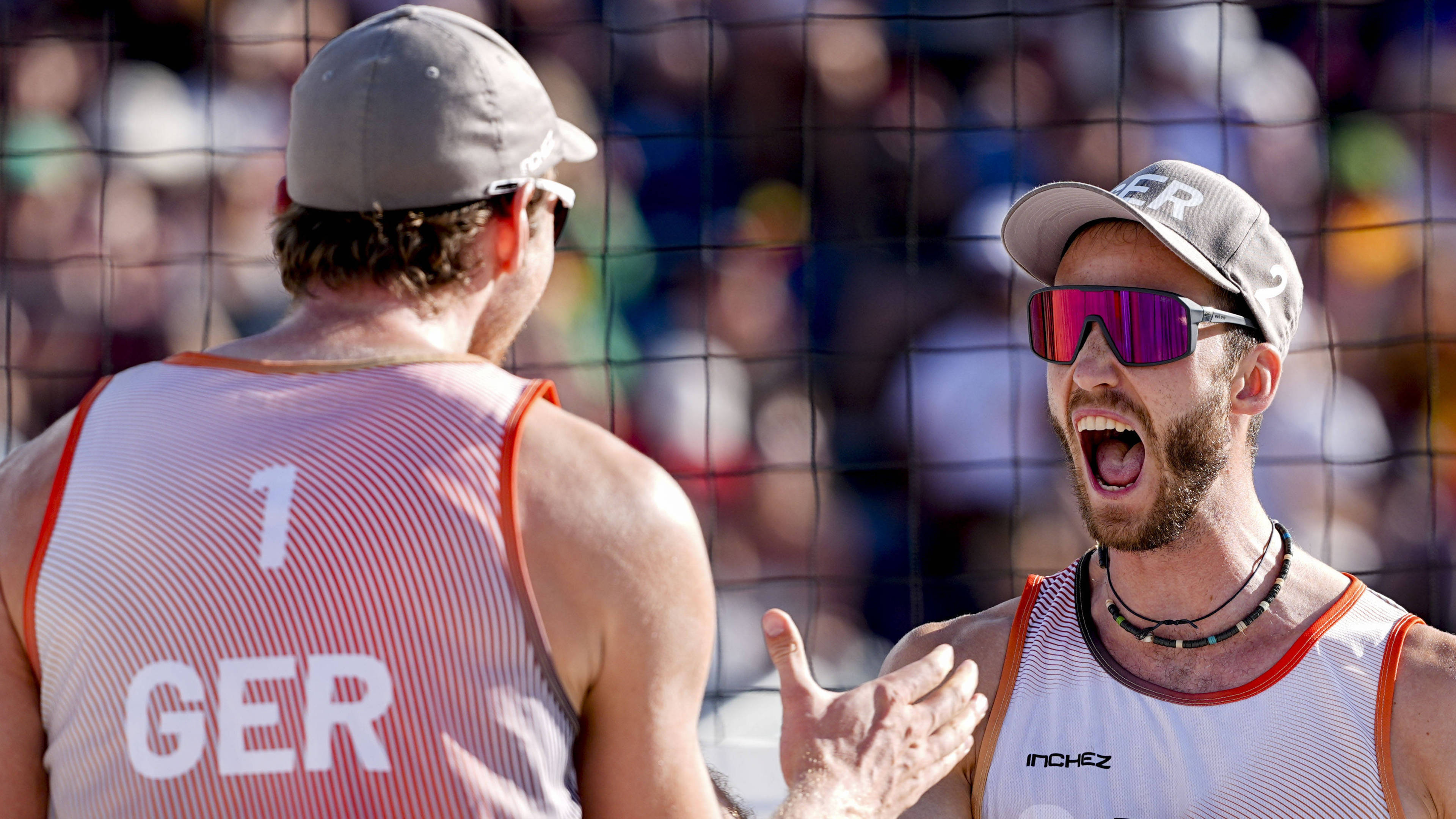 Nils Ehlers et Clemens Wickler ont remporté leur match aux Championnats d'Europe de Beach Volleyball