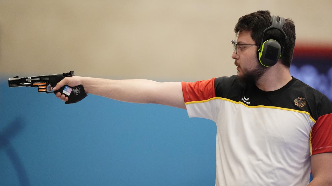 Florian Peter a raté la médaille avec le pistolet à tir rapide