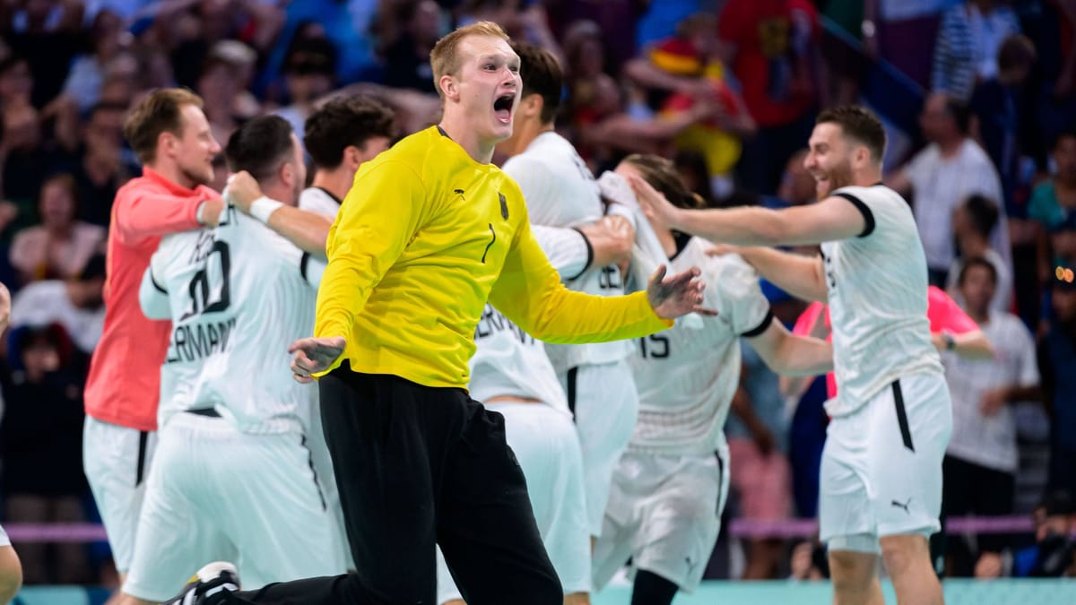 Handballeurs allemands en demi-finale olympique : but fou à la dernière minute