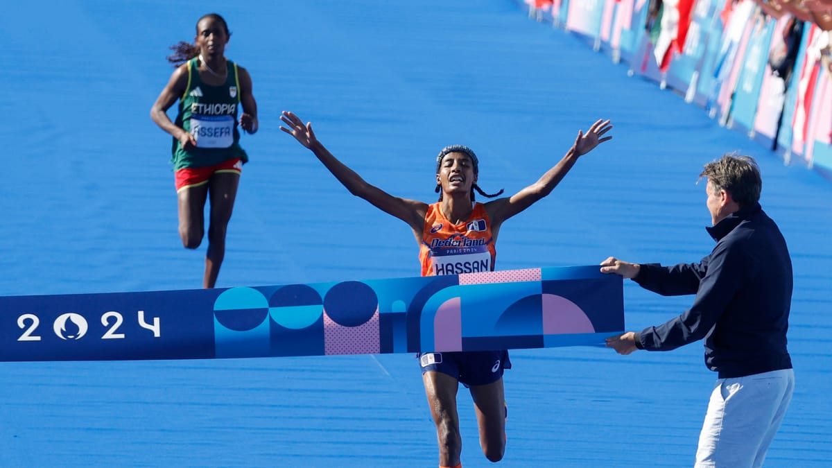 JO 2024 : Hassan décroche l’or au marathon et agace le recordman du monde