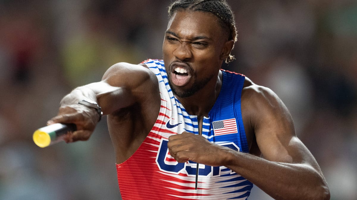 JO : le champion du monde de sprint Noah Lyles veut remporter quatre médailles d’or