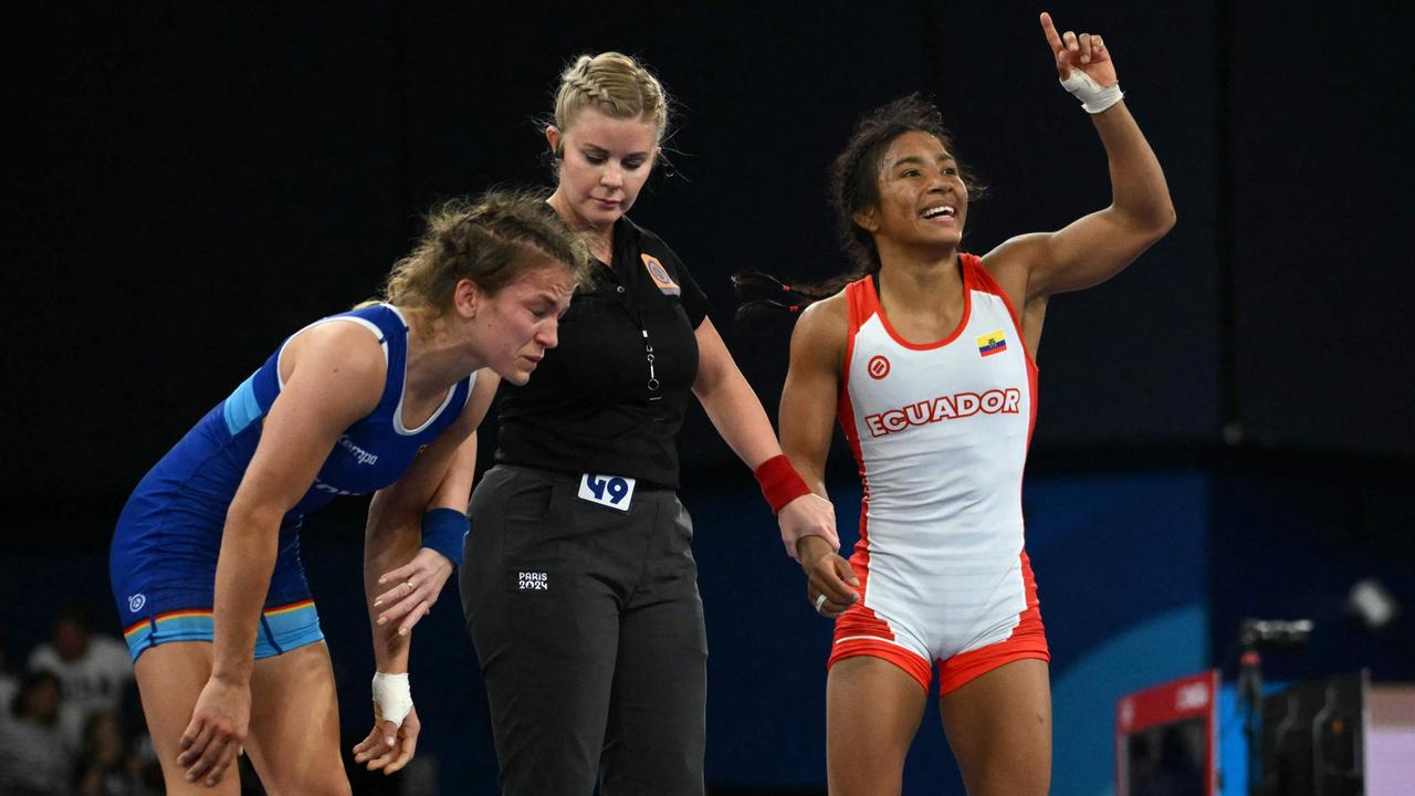 Jeux Olympiques : la lutteuse Annika Wendle se bat pour le bronze