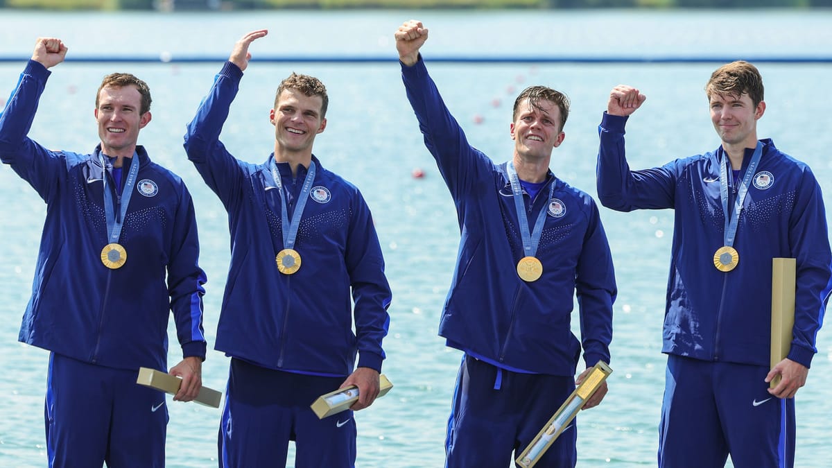 Jeux olympiques 2024 : le champion d’aviron Justin Best propose à sa petite amie à la télévision