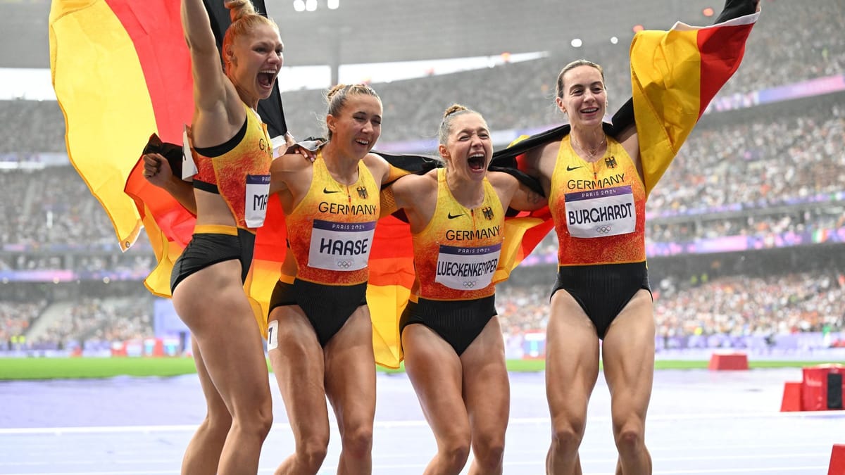 Jeux olympiques : l’équipe féminine allemande de relais remporte le bronze