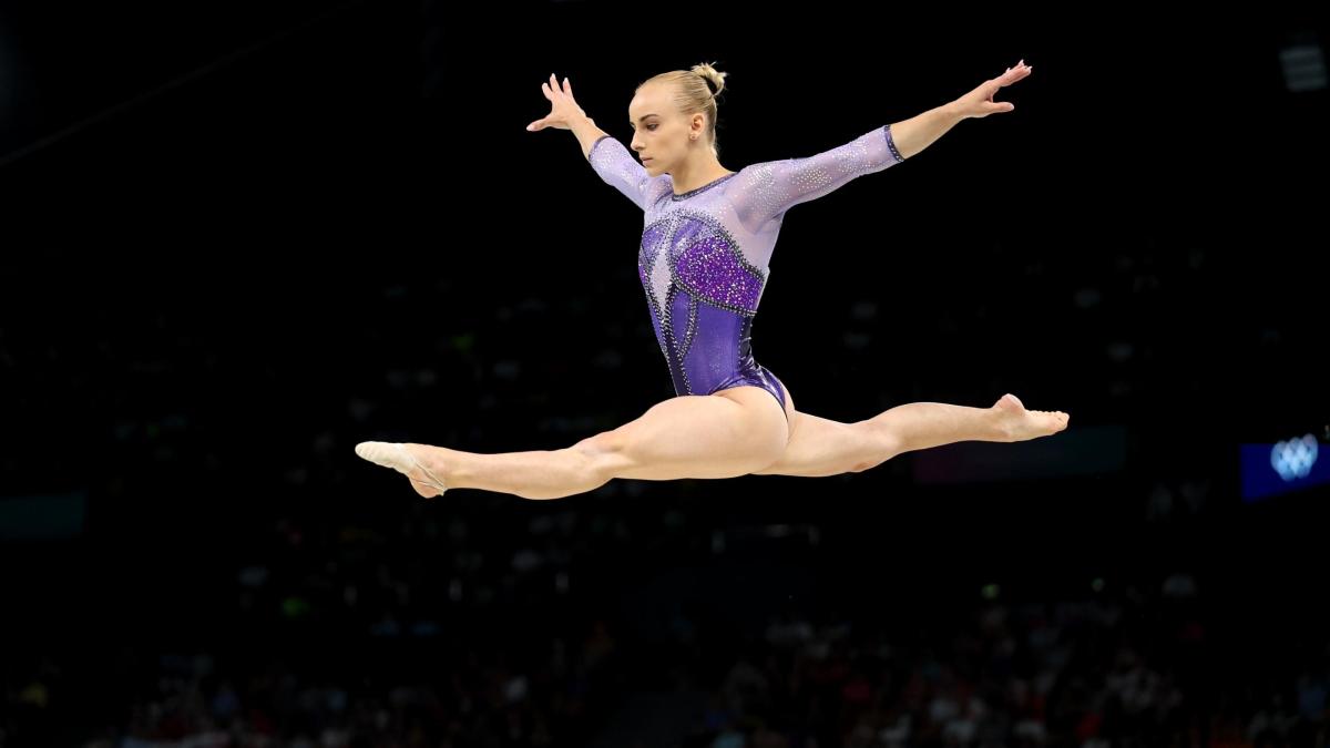 L’Italie de la gymnastique entre dans l’histoire !  Sur la poutre D’Amato en or et Esposito en bronze.  Cade Biles