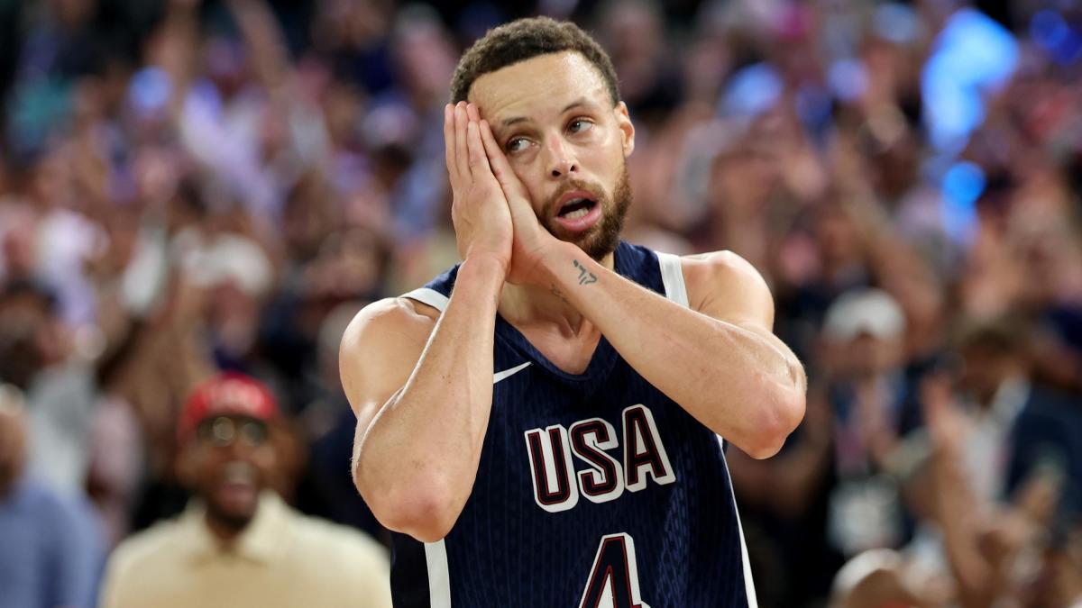 La France héroïque, mais on ne peut pas gagner contre ce Curry. L’équipe américaine remporte l’or le plus évident