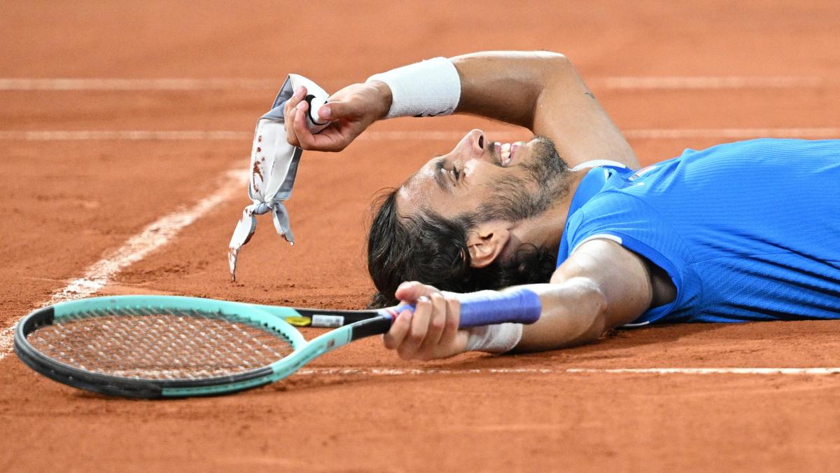 La joie de Musetti : « Je mérite cette médaille, j’ai fait 4 finales sans titre… »