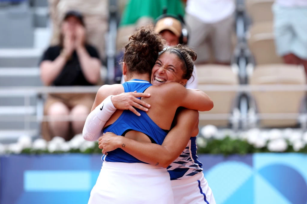 Tennis.  Errani et Paolini, Paris 2024 : «On était tendu, puis on s'est amusé»