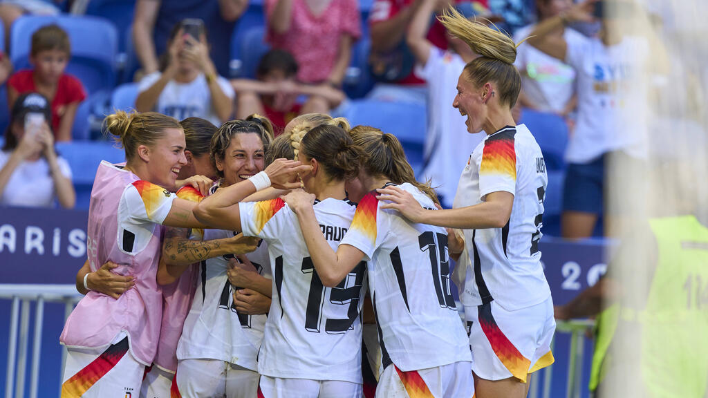 Les femmes de la DFB célèbrent le bronze