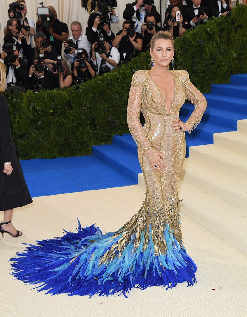 Blake Lively porte Versace au Met Gala, 2017