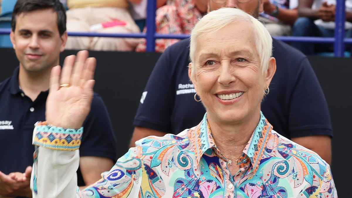 La légende du tennis Martina Navratilova devient maman à 67 ans