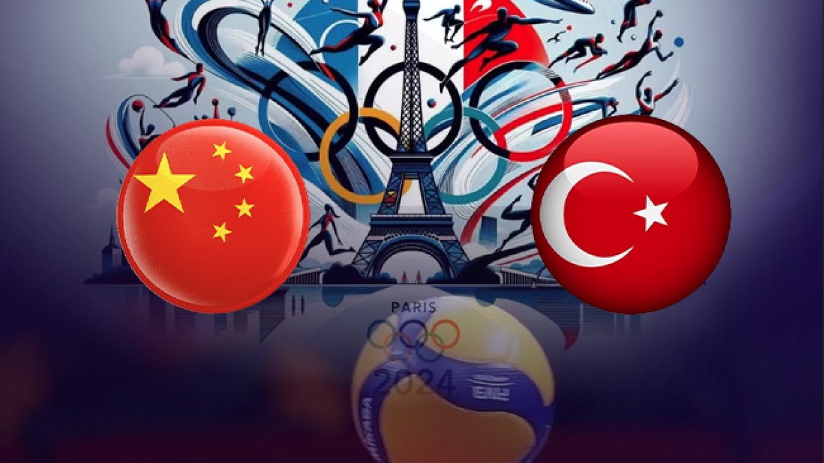 REGARDEZ LE MATCH CHINE Türkiye EN DIRECT 📺 Quart de finale Paris 2024