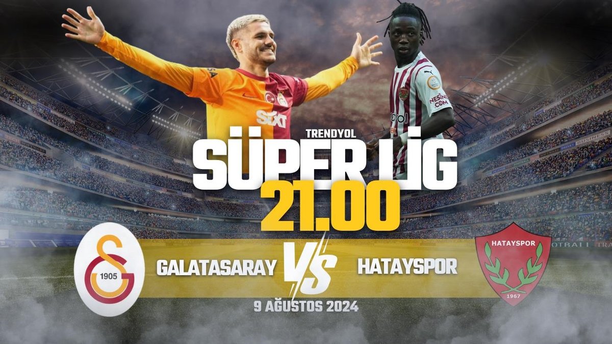 REGARDEZ LE MATCH DE GALATASARAY HATAYSPOR EN DIRECT | Quand, à quelle heure, sur quelle chaîne se déroule le match Galatasaray – Hatayspor ?