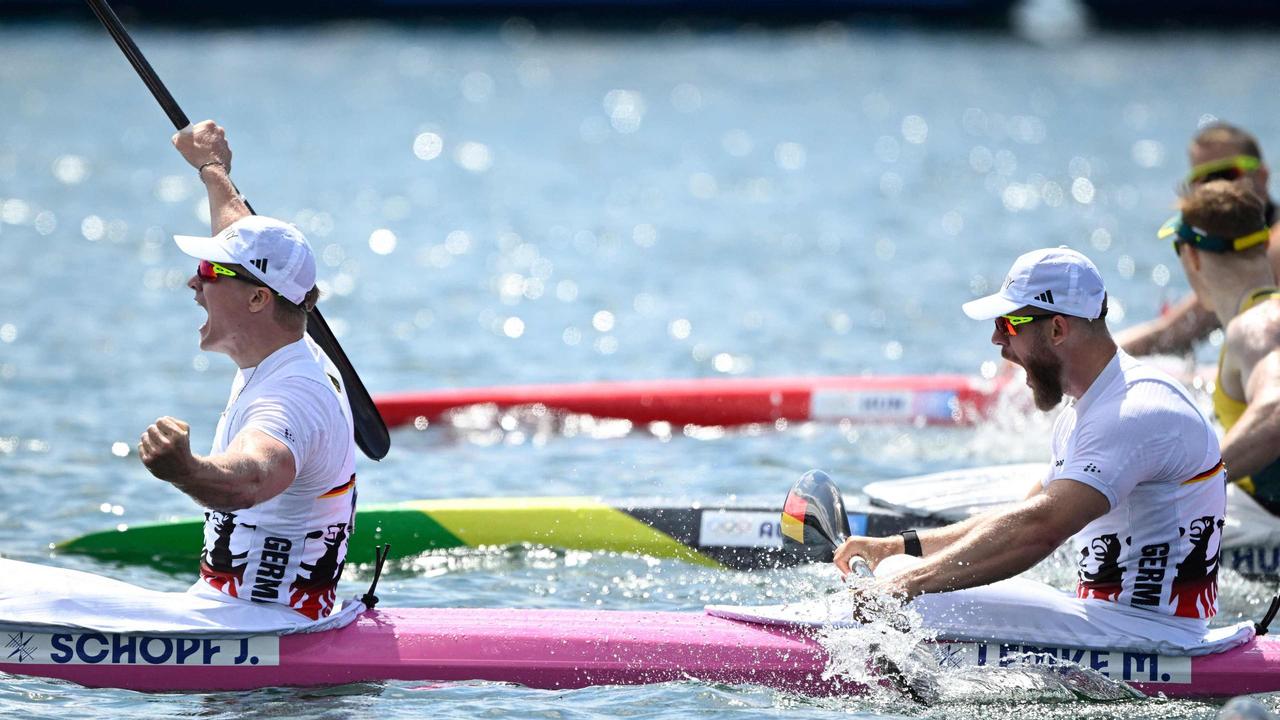 Sprint en canoë aux JO : Or et bronze pour les duos de kayak allemands