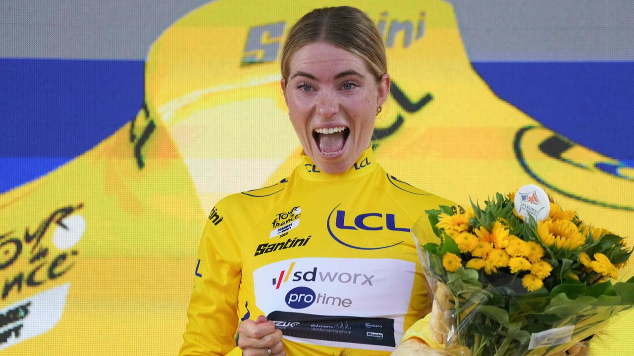 Tour de France Femmes : Vollering remporte le contre-la-montre – Kool perd le maillot jaune