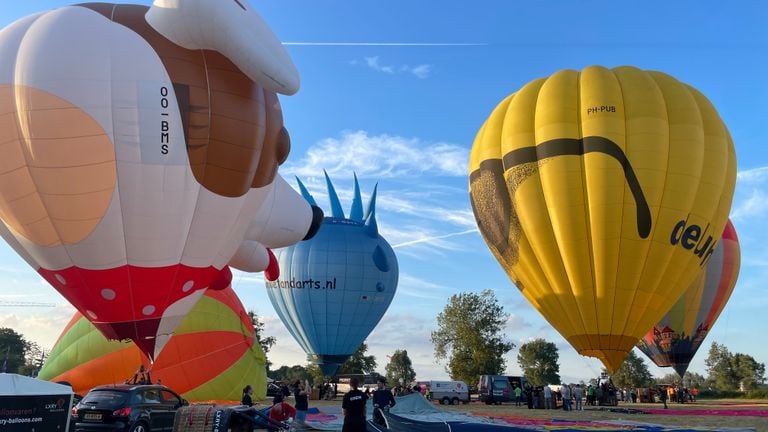 Festival de montgolfières à Grave (photo : Jos Verkuijlen).