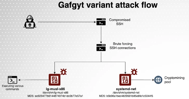 Variante du botnet Gafgyt