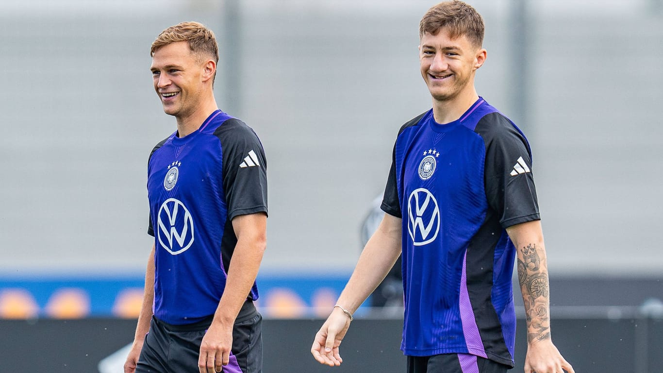 Joshua Kimmich (à gauche) et Angelo Stiller s'entendent bien.