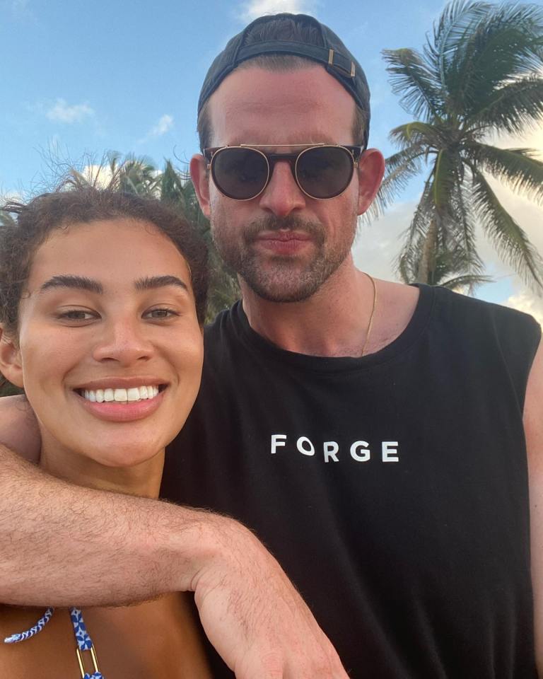 Montana avec son fiancé Mark