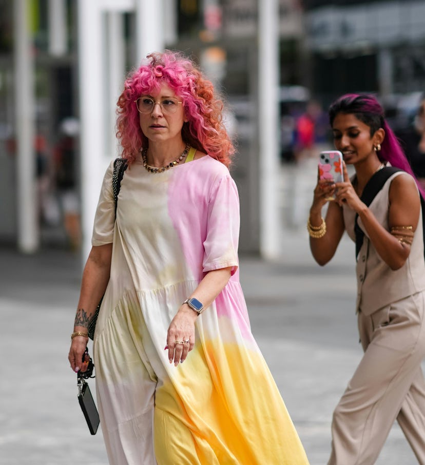 street style de la fashion week de new york printemps/été 2025