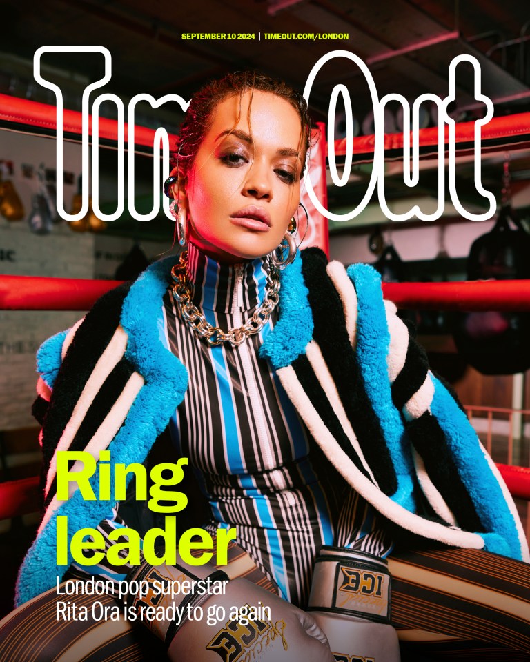 La star a fait un shooting avec le magazine Time Out