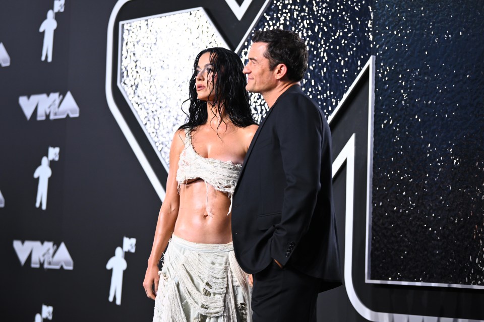 Katy Perry et Orlando Bloom aux MTV VMA