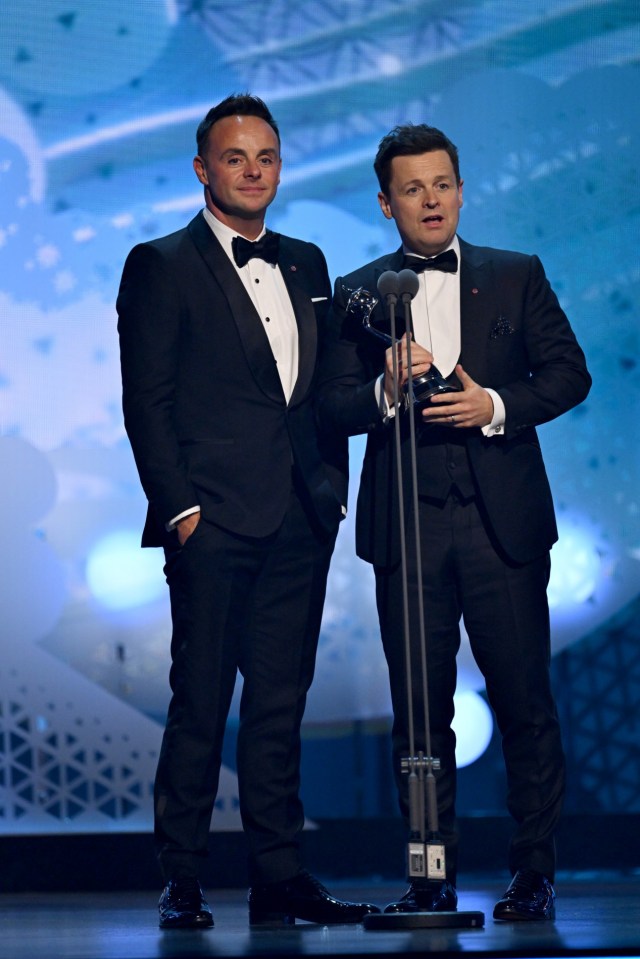 Ant et Dec ont remporté le prix pour la 23e année consécutive