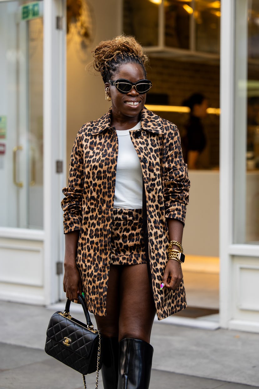 Semaine de la mode de Londres printemps/été 2025 street style beauté 