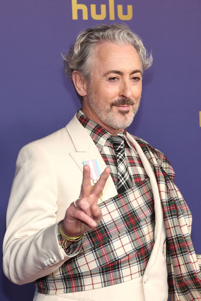 L'acteur écossais Alan Cumming sur le tapis rouge des Emmy Awards