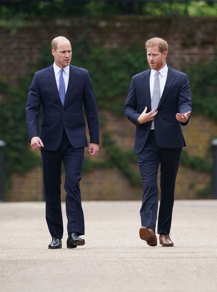 William et Harry auraient actuellement une relation tendue