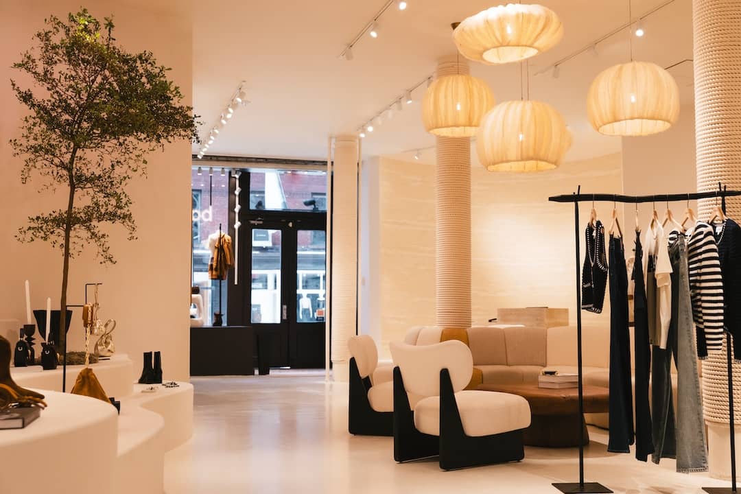 Un aperçu de la boutique Ba&sh de New York