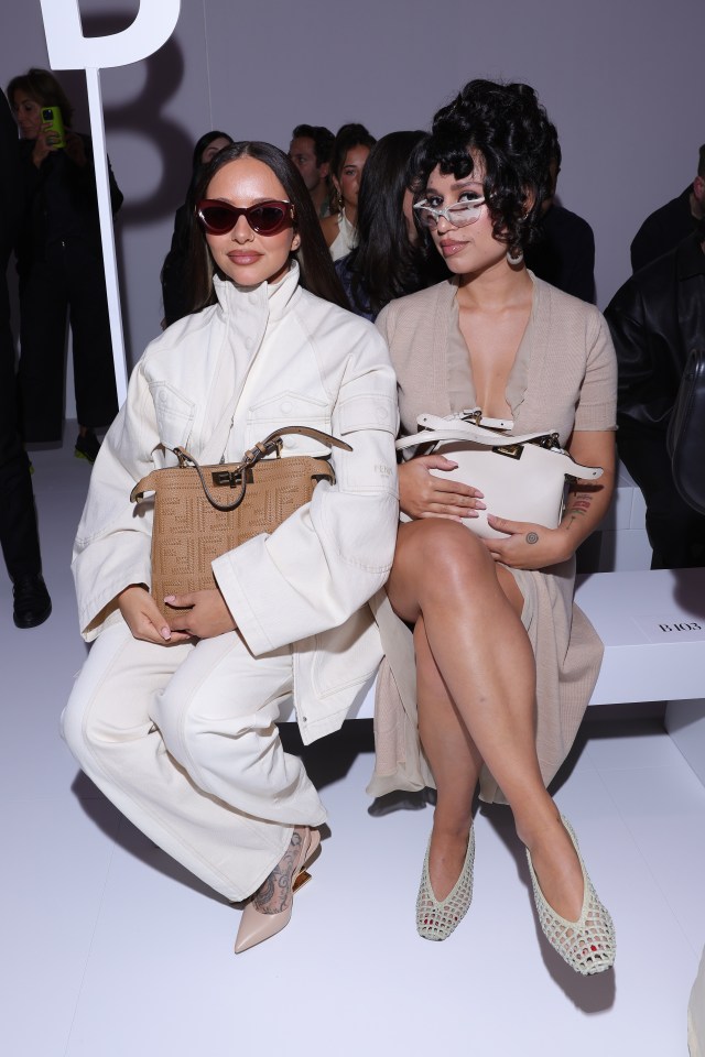 Jade Thirlwall et Raye ont été aperçues au premier rang du défilé de mode Fendi