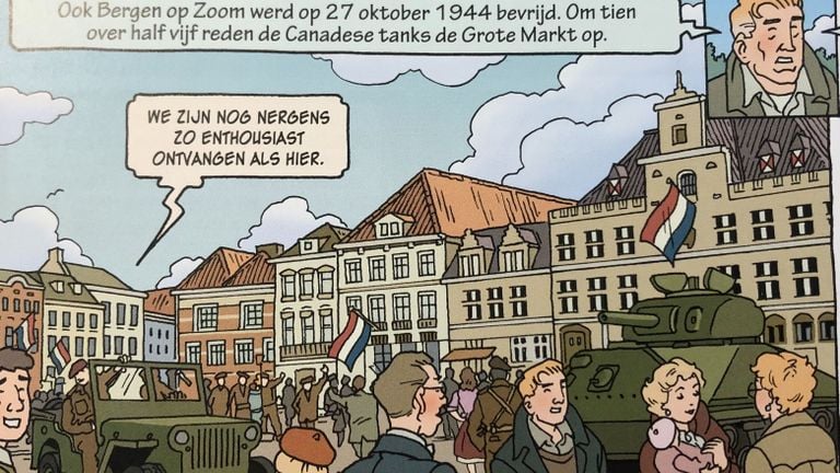 Bergen op Zoom pendant la libération (Le Patrimoine)