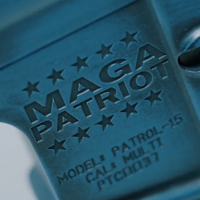 Détail sur le MAGA Patriot AR-15