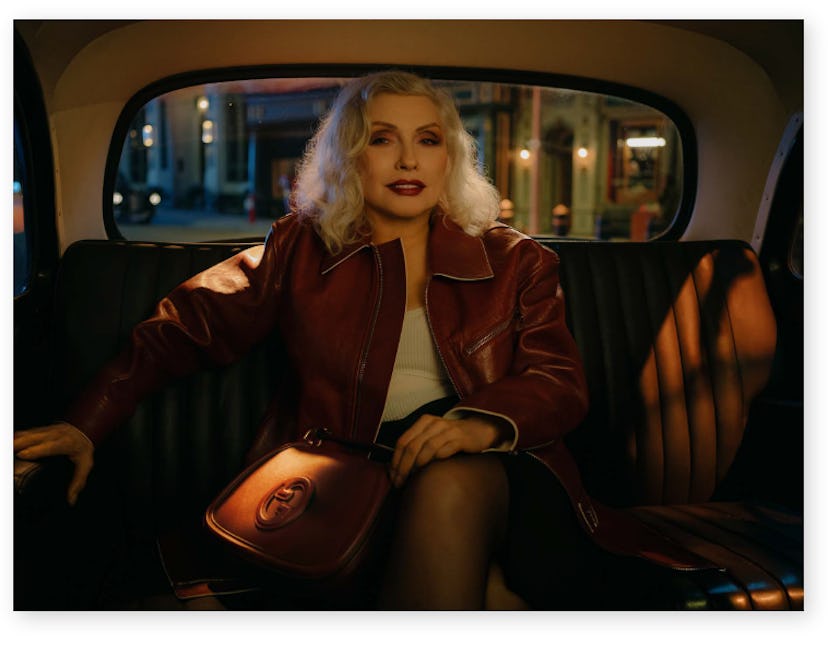 Debbie Harry de la star de la campagne Blondie Gucci