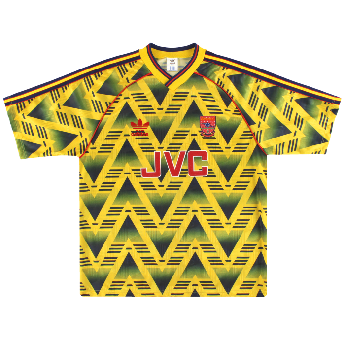 Maillot extérieur d'Arsenal 1991-93, 425 £, vintagefootballshirts.com