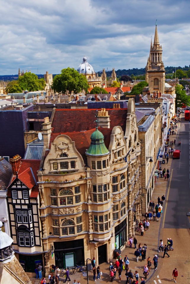 Les rues immédiatement reconnaissables d'Oxford