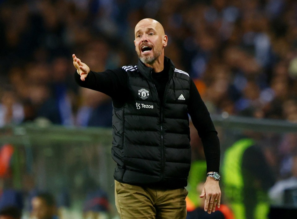 L'équipe d'Erik ten Hag a perdu son avance 2-0 à Porto