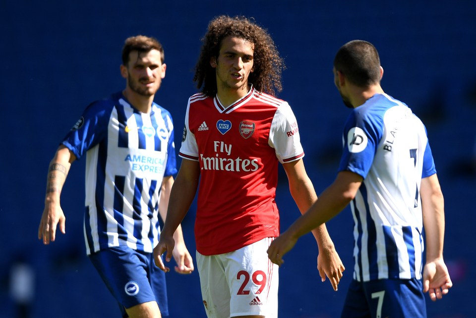 Maupay a été impliqué dans une dispute avec Matteo Guendouzi en 2020