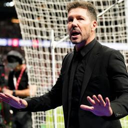 Diego Simeone tente de calmer les fans de l'Atletico