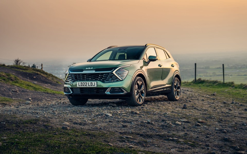 La deuxième voiture la plus vendue de l'année au Royaume-Uni est la Kia Sportage.